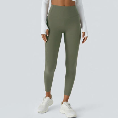 Lilali Women’S High Waist Sculpting Leggings – No-Slip, Quick-Dry Tummy Control Yoga Pants for Workout & Daily Wear